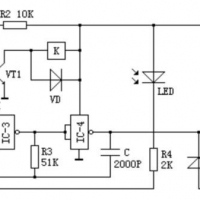 超溫監(jiān)測自動控制電路